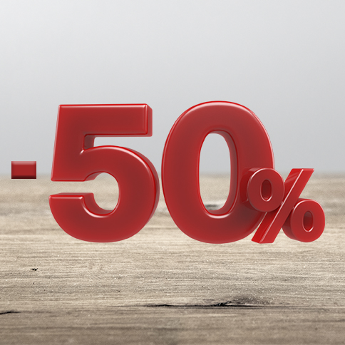 Скидка 50%