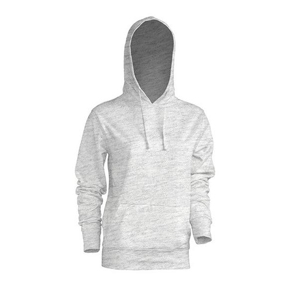 Толстовка JHK женская серый меланж