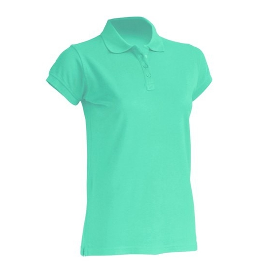 Футболка поло JHK женская мятный