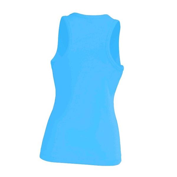 Футболка JHK без рукавов женская голубая (2)
