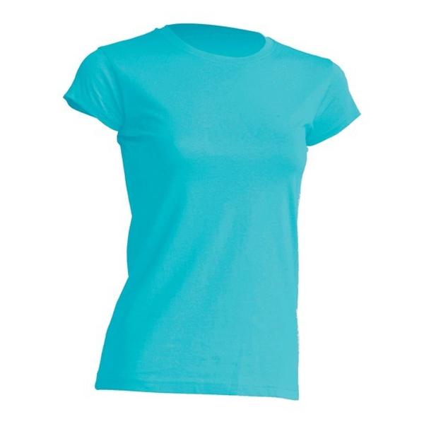 Футболка JHK женская бирюзовая