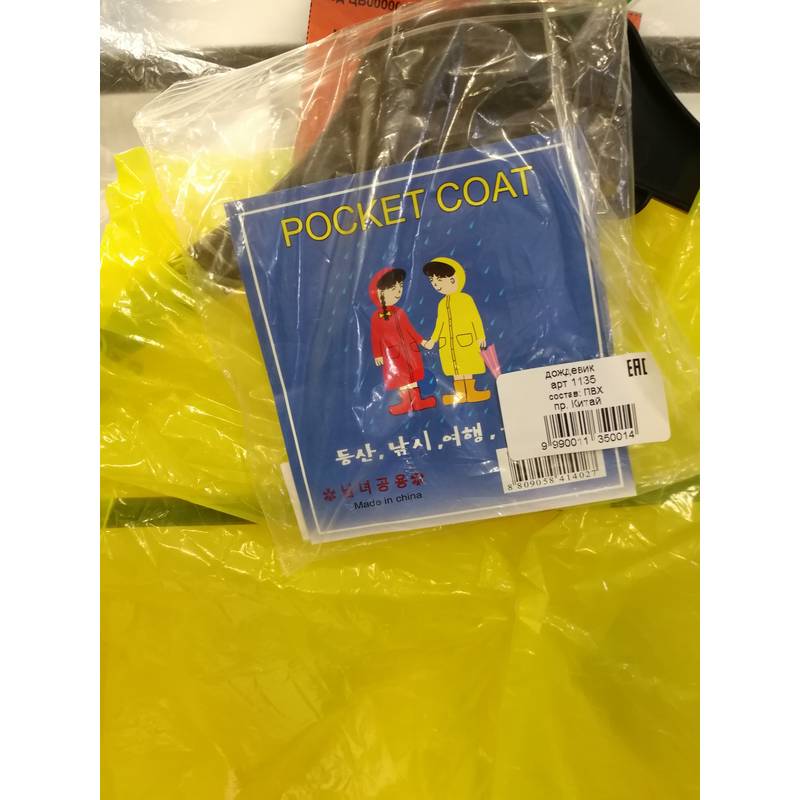 Дождевик тонкий