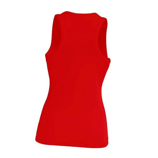 Футболка JHK без рукавов женская красная (2)