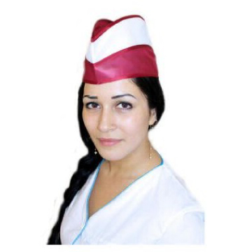 Пилотка нейлон малиновая